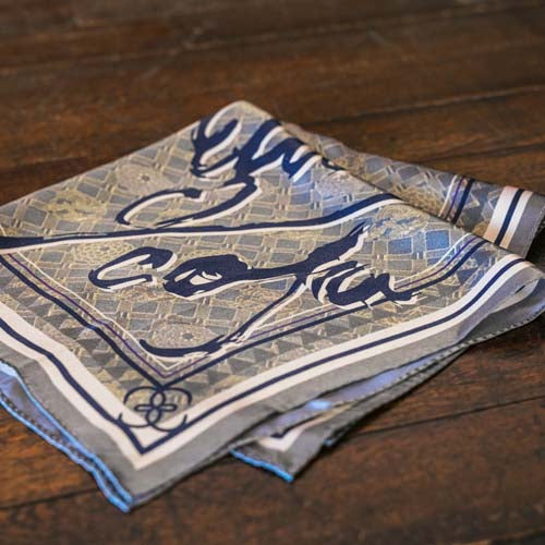 Silk Mini Scarf - Chrysanthemum