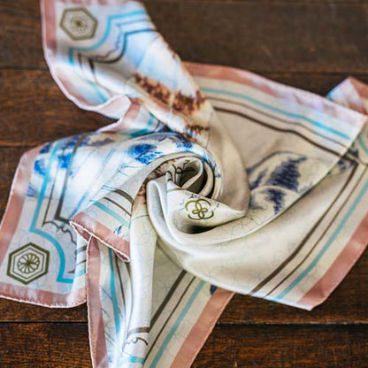 Silk Mini Scarf - Taka Feather