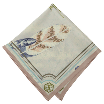 Silk Mini Scarf - Taka Feather